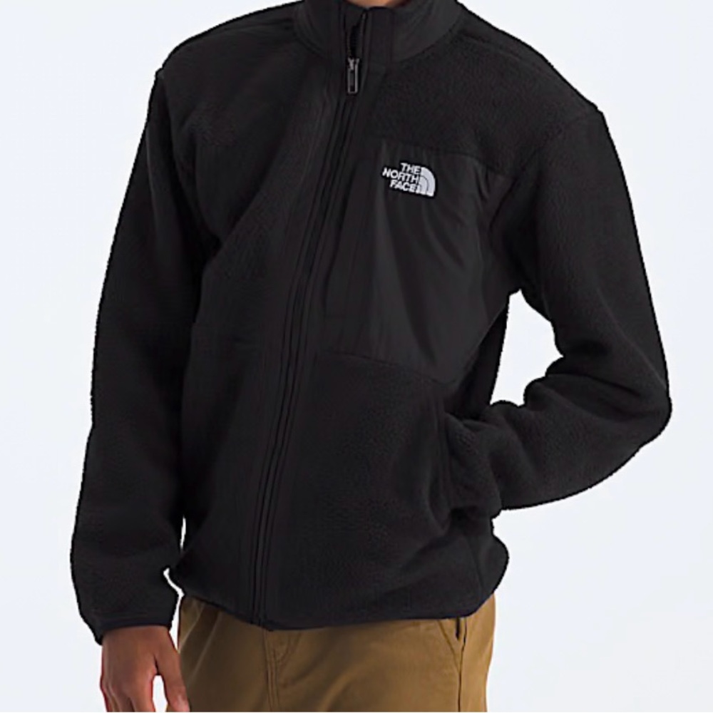 The North Face Kids Black Zip-Up Jacket